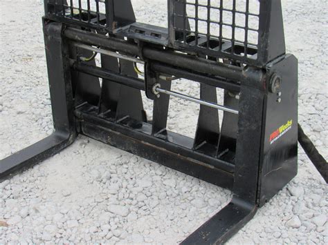 walk behind skid steer fork attachmant|forks for skid steer mounts.